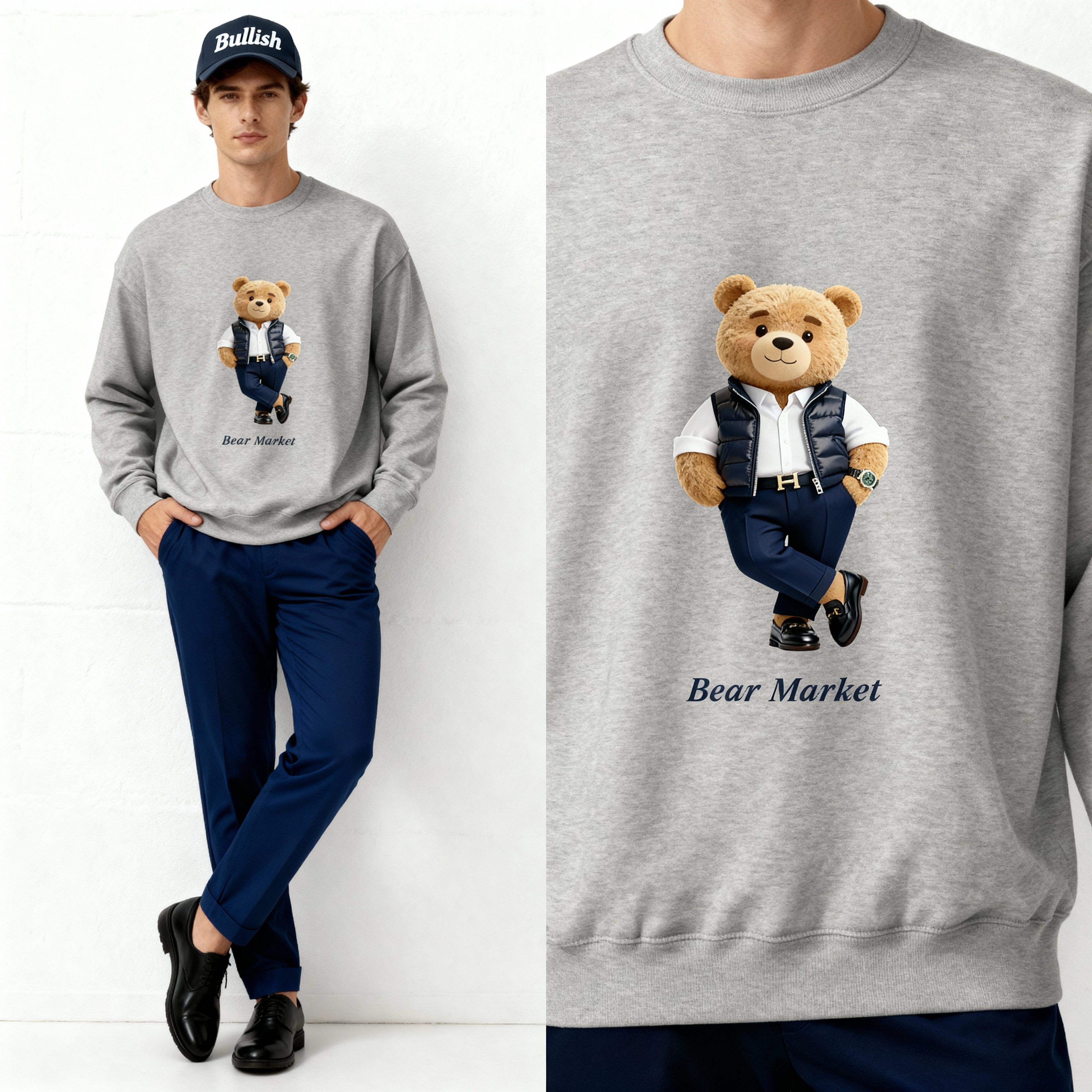 Bear Market Bear Premium Sweatshirt